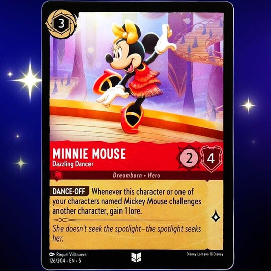 Minnie Mouse Dazzling Dancer - Disney Lorcana TCG Shimmering Skies #126/204