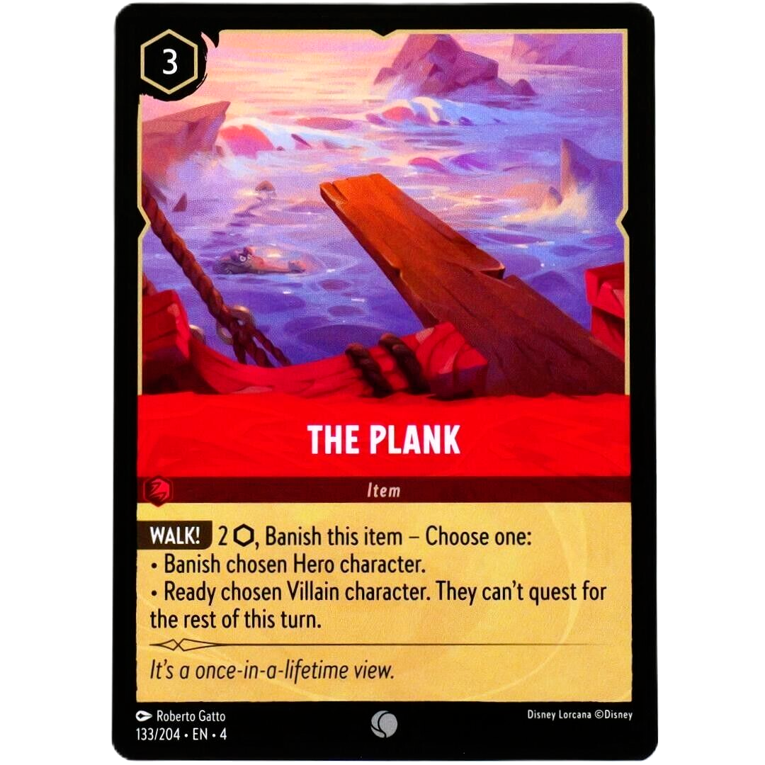 The Plank Item Card - Common - Disney Lorcana TCG Ursula's Return #133/204