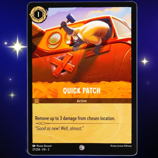 Quick Patch - Common - Disney Lorcana TCG Into the Inklands #27/204