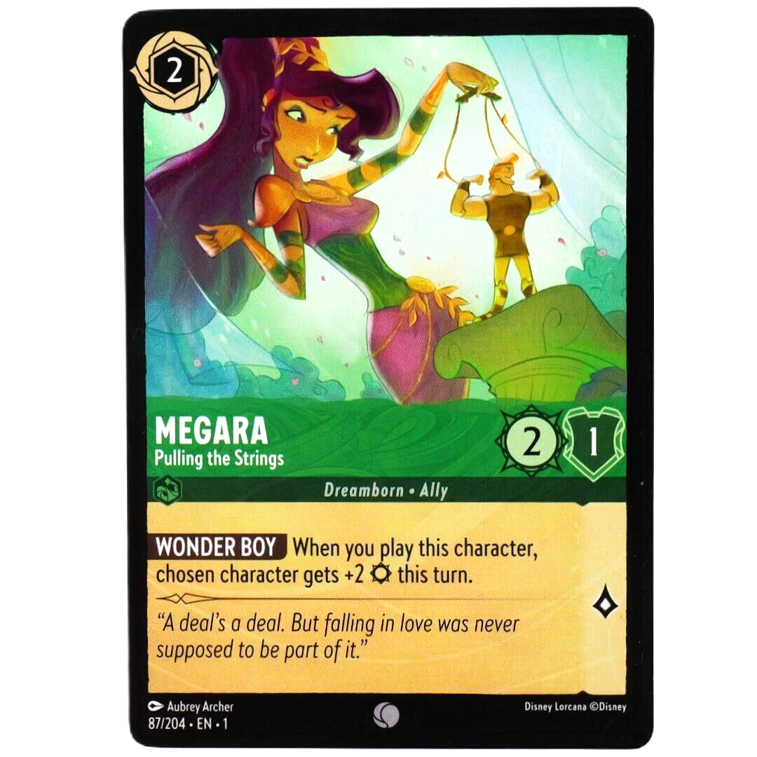 Megara Pulling the Strings - Common - Disney Lorcana The First Chapter #87/204