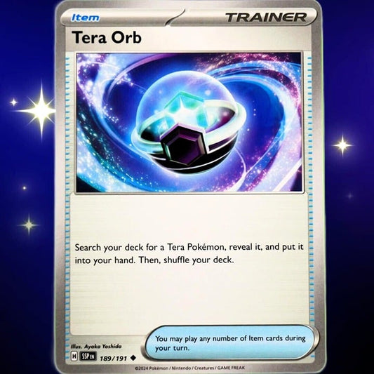 Tera Orb - Uncommon - Pokemon TCG Surging Sparks #189/191