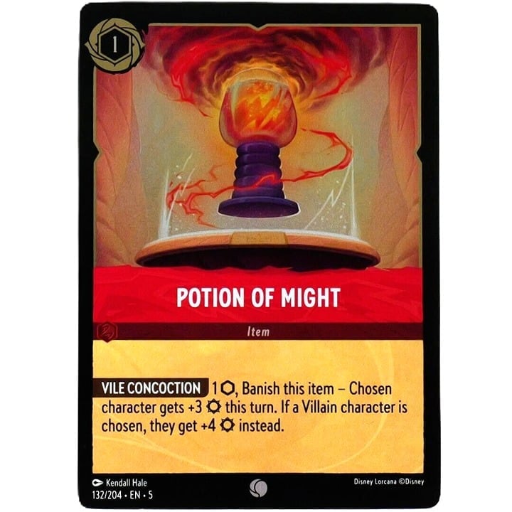 (Foil) Potion of Might - Common - Disney Lorcana TCG Shimmering Skies #132/204