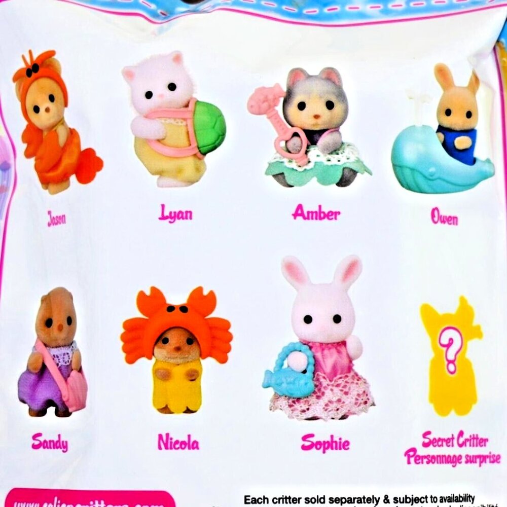 Calico Critters Baby Seashore Friends Series Blind Bag