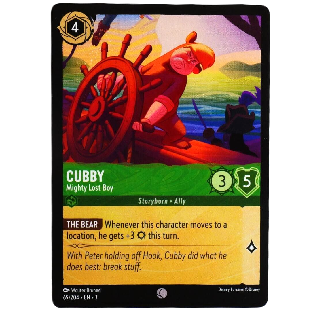 Cubby Mighty Lost Boy - Common - Disney Lorcana TCG Into the Inklands #69/204