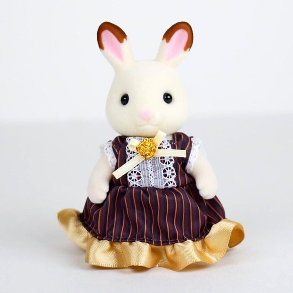 Sylvanian Families C-74 Chocolate Rabbit Mother - Limited Edition