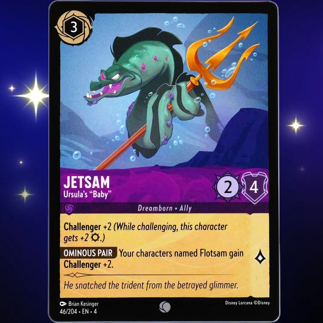 Jetsam Ursula's "Baby" - Common - Disney Lorcana Ursula's Return #46/204