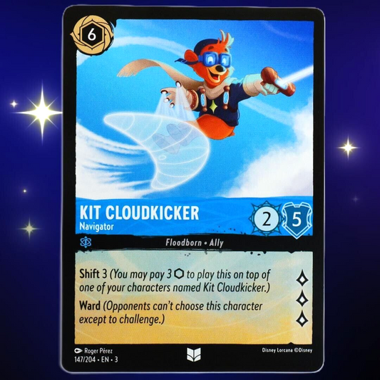 Kit Cloudkicker Navigator - Uncommon - Disney Lorcana Into the Inklands #147/204