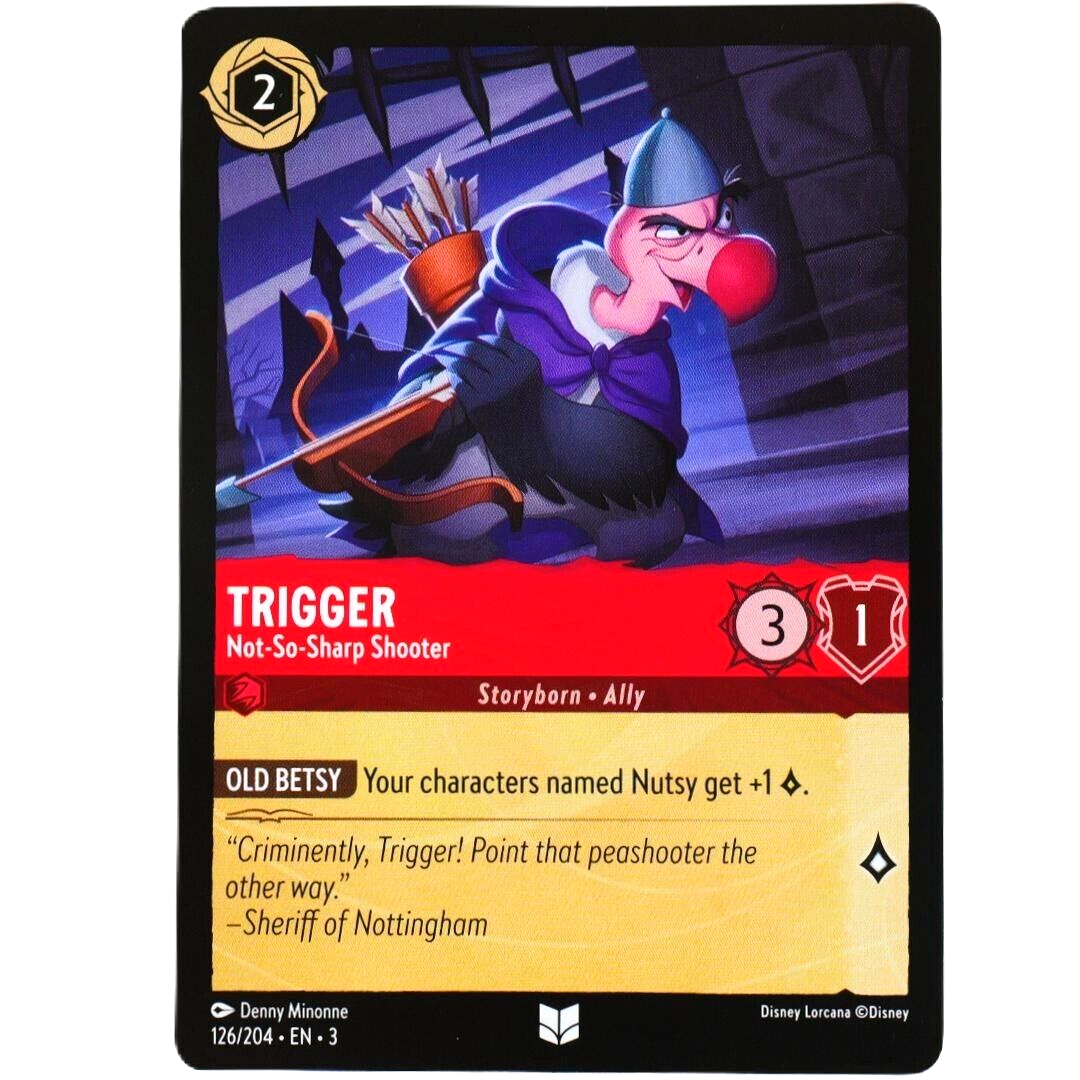 Trigger Not-So-Sharp Shooter - Disney Lorcana TCG Into the Inklands #126/204