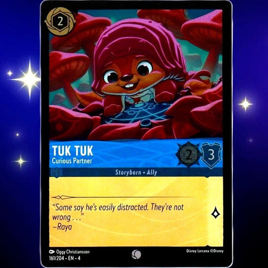 (Foil) Tuk Tuk Curious Partner - Disney Lorcana TCG Ursula's Return #161/204