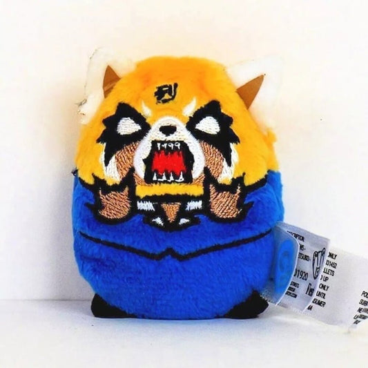 Aggretsuko Cutie Beans Series 1 - Rage Aggretsuko with Clip Case - Like New