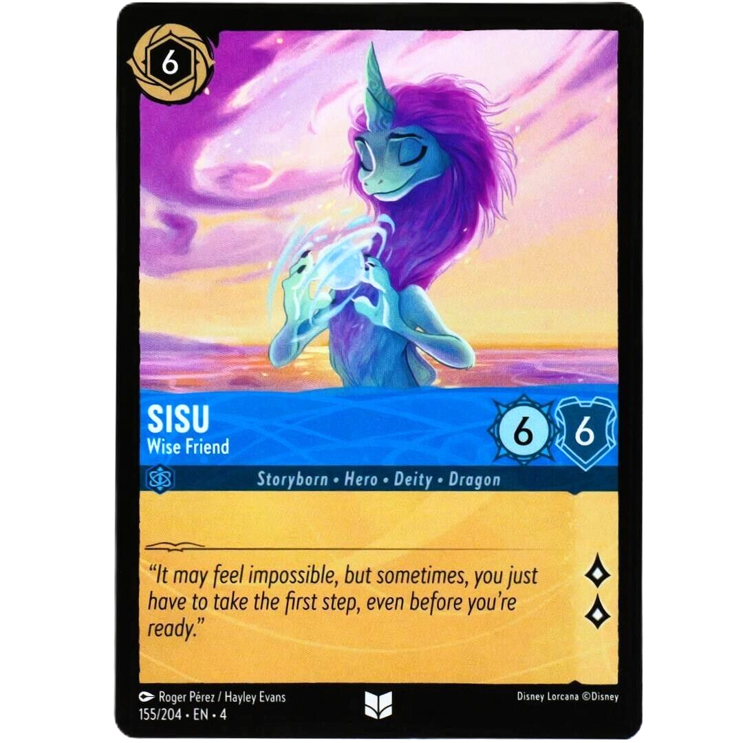 4x Sisu Wise Friend - Uncommon - Disney Lorcana TCG Ursula's Return #155/204