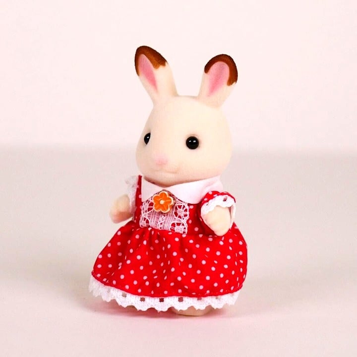 Calico Critters Chocolate Rabbit Sister