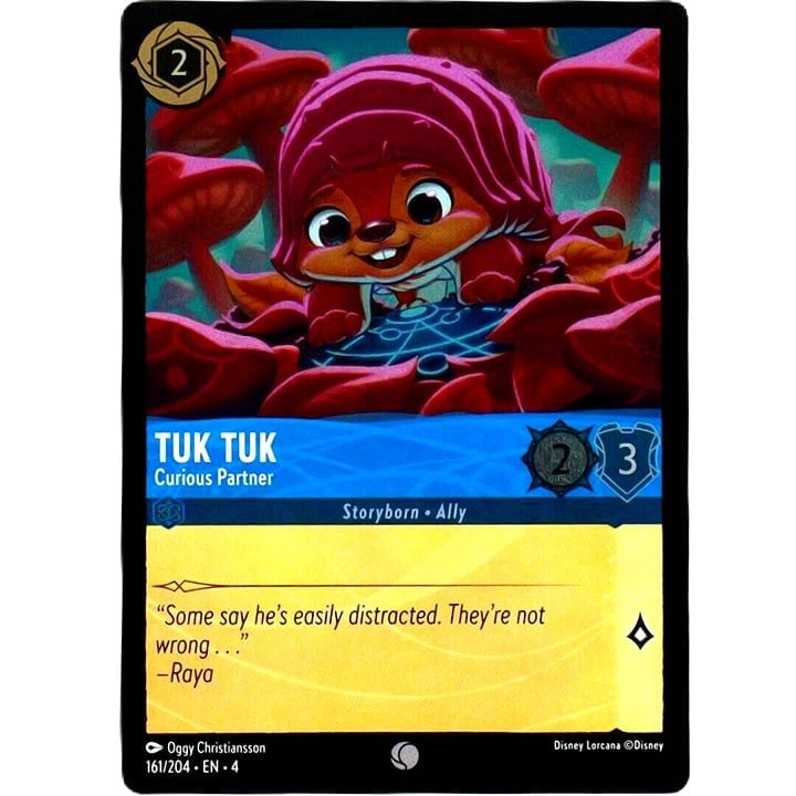 (Foil) Tuk Tuk Curious Partner - Disney Lorcana TCG Ursula's Return #161/204