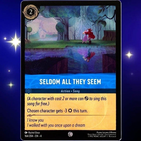 (Foil) Seldom All They Seem - Common - Disney Lorcana Ursula's Return #164/204