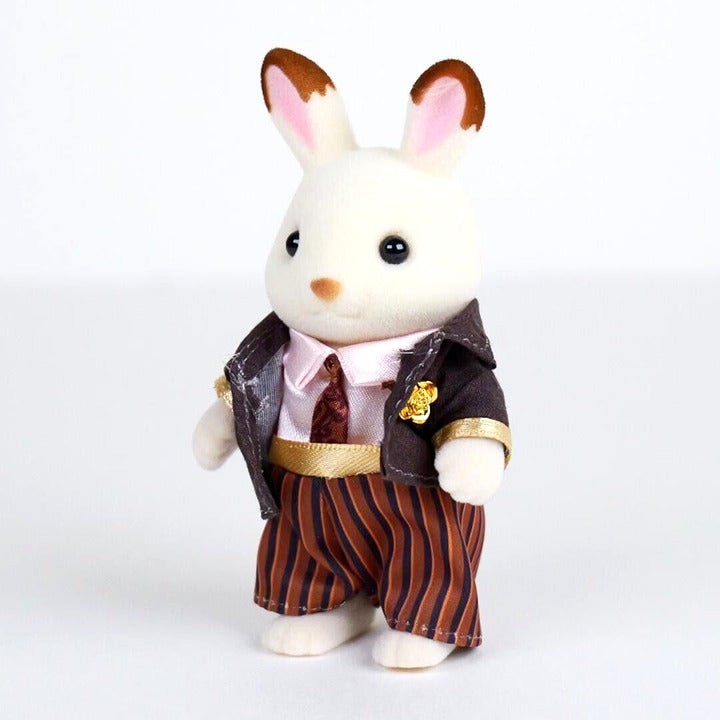 Sylvanian Families C-74 Chocolate Rabbit Father - Limited Edition