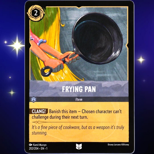 Frying Pan Item - Uncommon - Disney Lorcana TCG The First Chapter #202/204