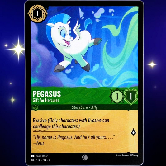 Pegasus Gift for Hercules - Common - Disney Lorcana TCG Ursula's Return #84/204