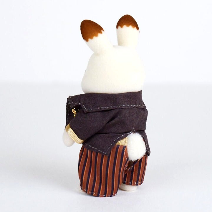Sylvanian Families C-74 Chocolate Rabbit Father - Limited Edition