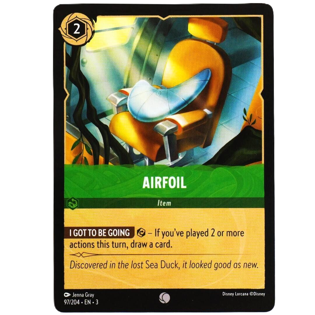 Airfoil Item Card - Common - Disney Lorcana TCG Into the Inklands #97/204