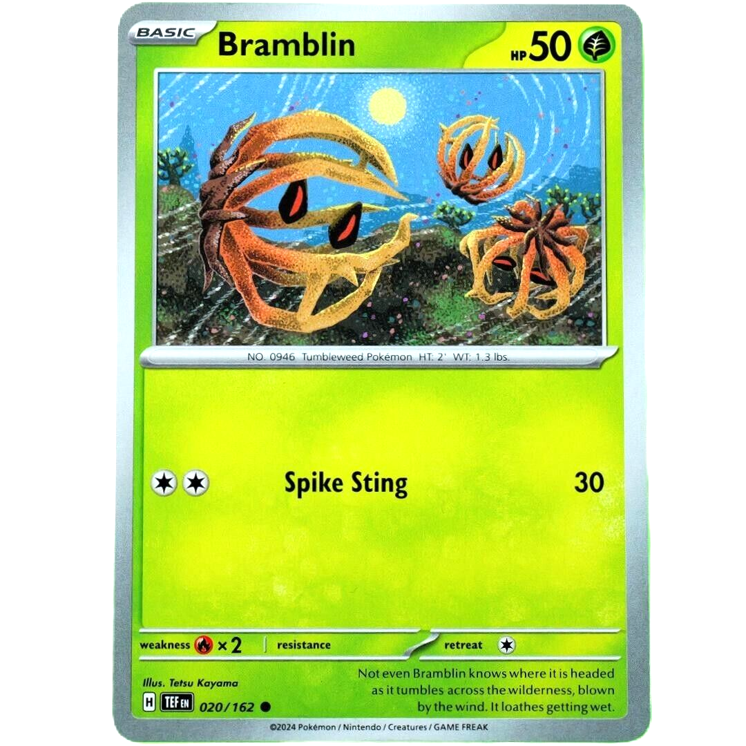 Bramblin - Common - Pokemon TCG Scarlet & Violet Temporal Forces #020/162