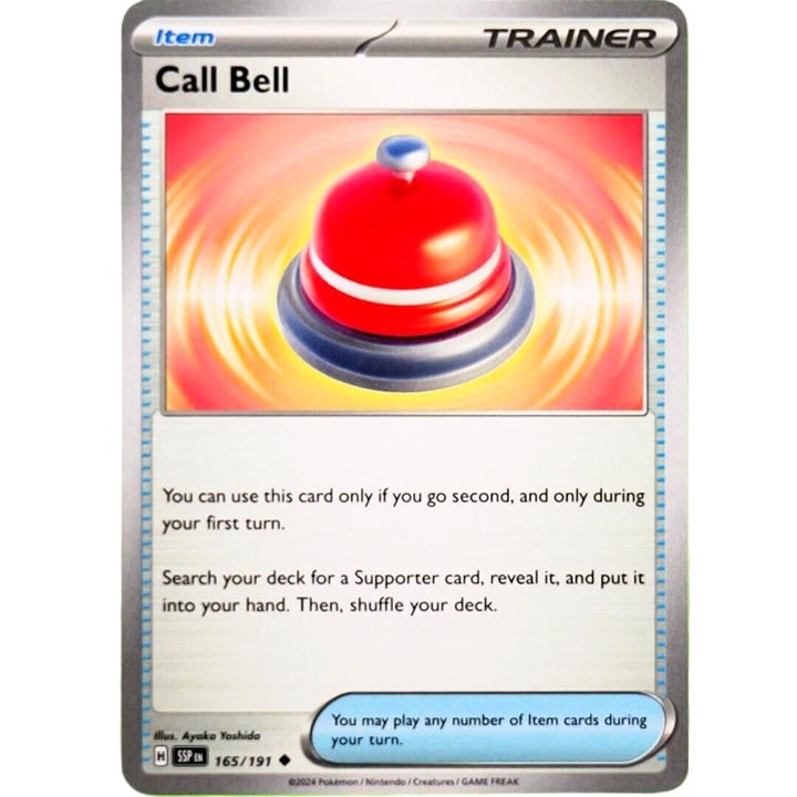 Call Bell - Uncommon - Pokemon TCG Surging Sparks #165/191