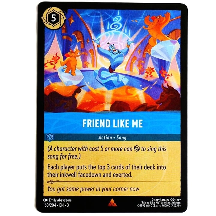 Friend Like Me - Rare - Disney Lorcana TCG Into the Inklands #160/204