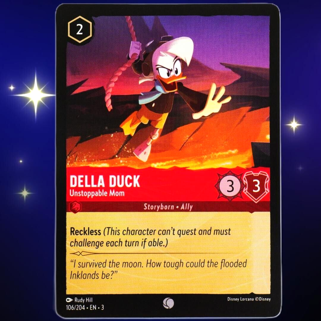 Della Duck Unstoppable Mom - Common - Disney Lorcana Into the Inklands #106/204