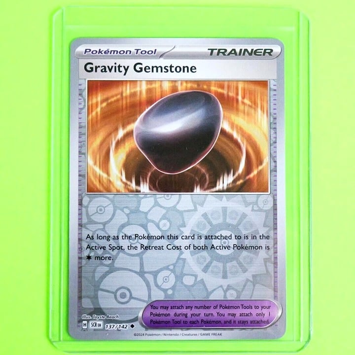 Gravity Gemstone - Reverse Holo - Pokemon TCG Stellar Crown #137/142