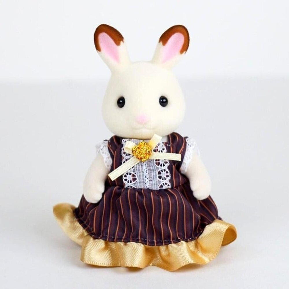 Sylvanian Families C-74 Chocolate Rabbit Mother - Limited Edition
