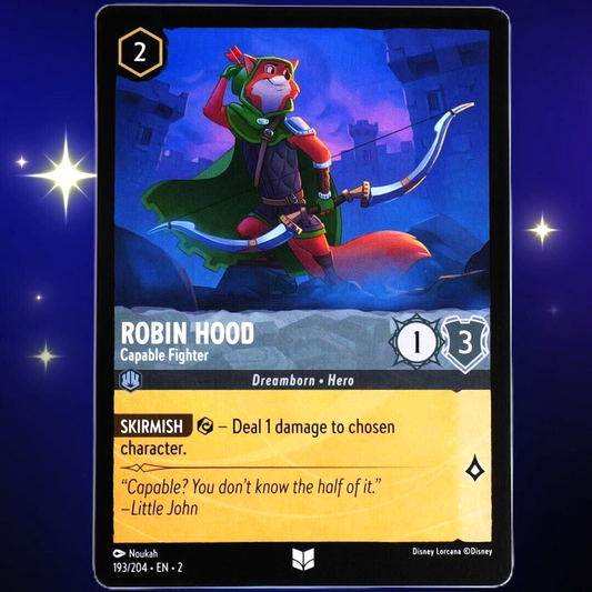 Robin Hood Capable Fighter - Disney Lorcana TCG Rise of the Floodborn #193/204