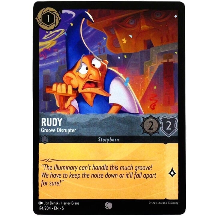 (Foil) Rudy Groove Disrupter - Common - Disney Lorcana Shimmering Skies #174/204