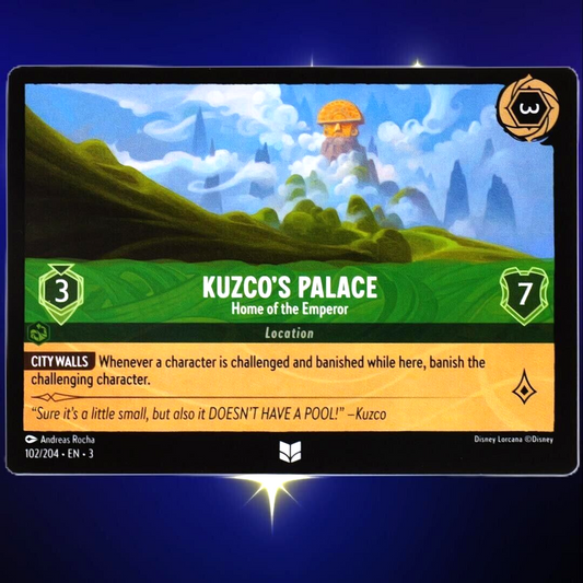 Kuzco's Palace Home of the Emperor - Disney Lorcana Into the Inklands #102/204