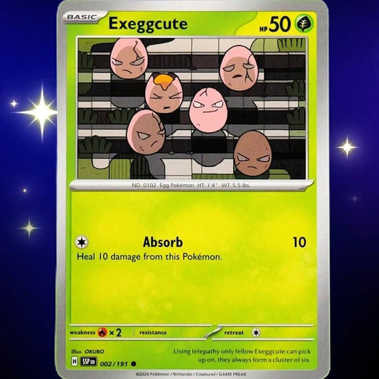 Exeggcute - Common - Pokemon TCG Surging Sparks #002/191