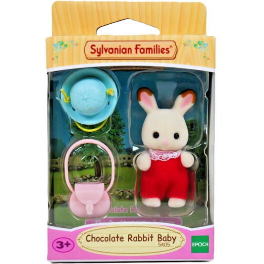 Sylvanian Families Chocolate Rabbit Baby Play Set