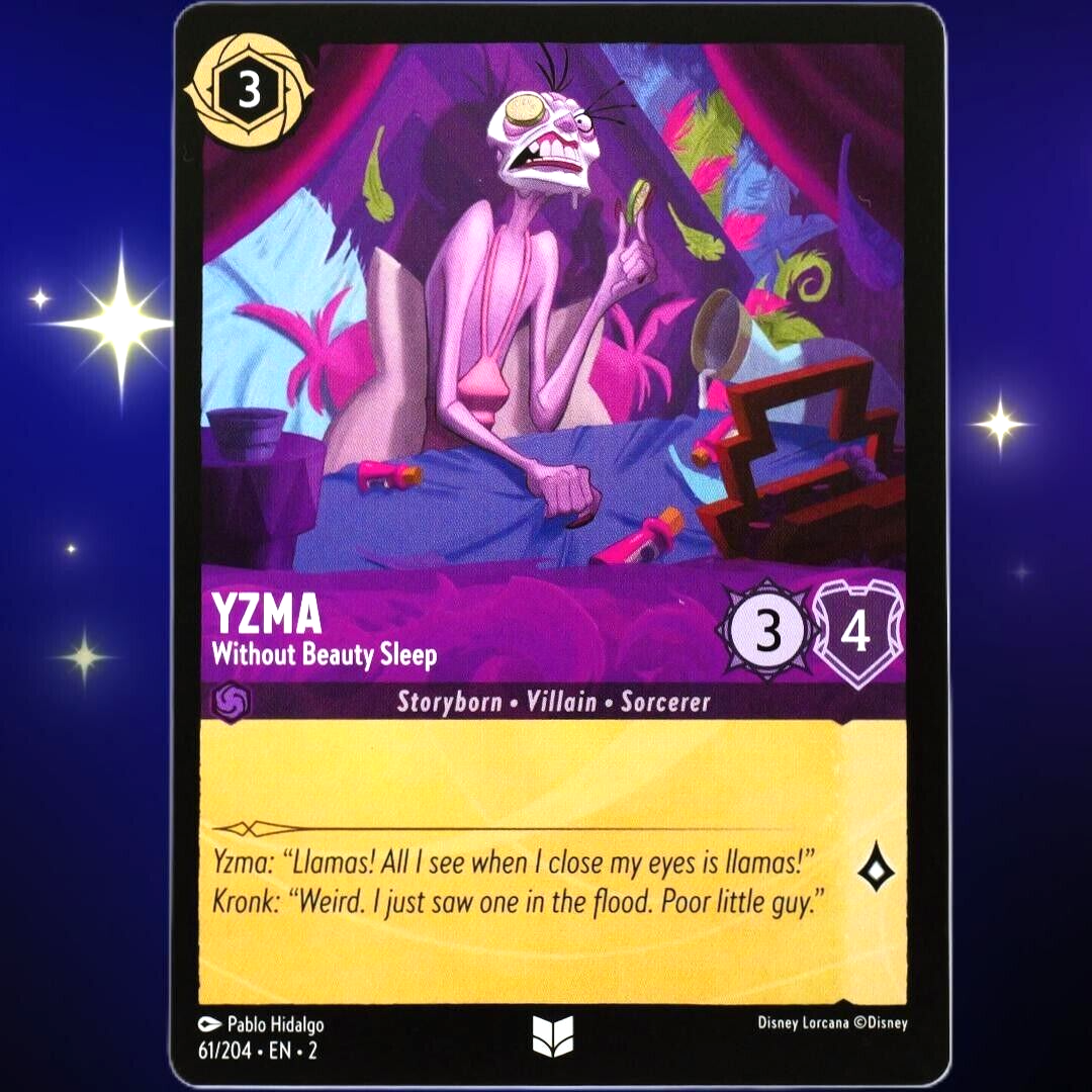 Yzma Without Beauty Sleep - Disney Lorcana TCG Rise of the Floodborn #61/204