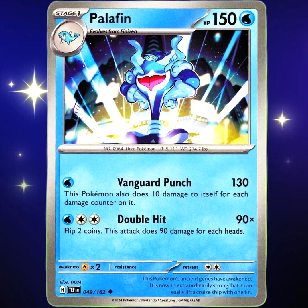 Palafin - Uncommon - Pokemon TCG Scarlet & Violet Temporal Forces #049/162