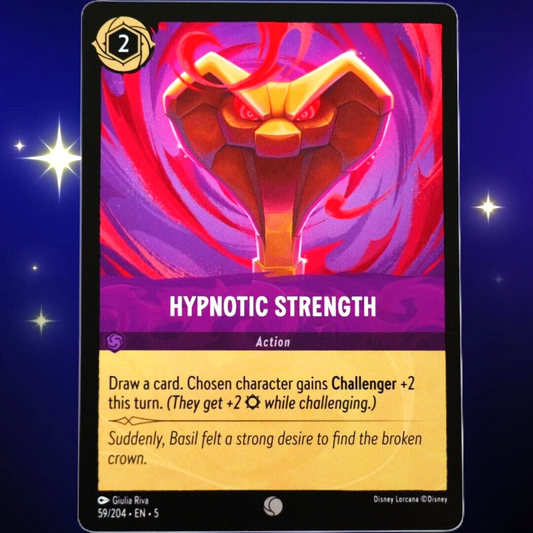 Hypnotic Strength - Common - Disney Lorcana TCG Shimmering Skies #59/204