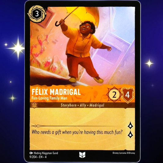 Felix Madrigal Fun-Loving Family Man - Disney Lorcana Ursula's Return #9/204