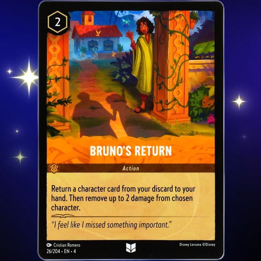 Bruno's Return - Uncommon - Disney Lorcana TCG Ursula's Return #26/204