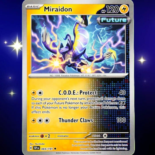 Miraidon - Uncommon - Pokemon TCG Surging Sparks #069/191