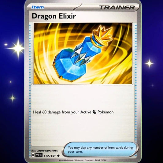 Dragon Elixir - Uncommon - Pokemon TCG Surging Sparks #172/191