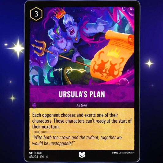 Ursula's Plan - Uncommon - Disney Lorcana TCG Ursula's Return #63/204