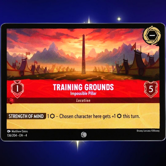 Training Grounds Impossible Pillar - Disney Lorcana TCG Ursula's Return #136/204