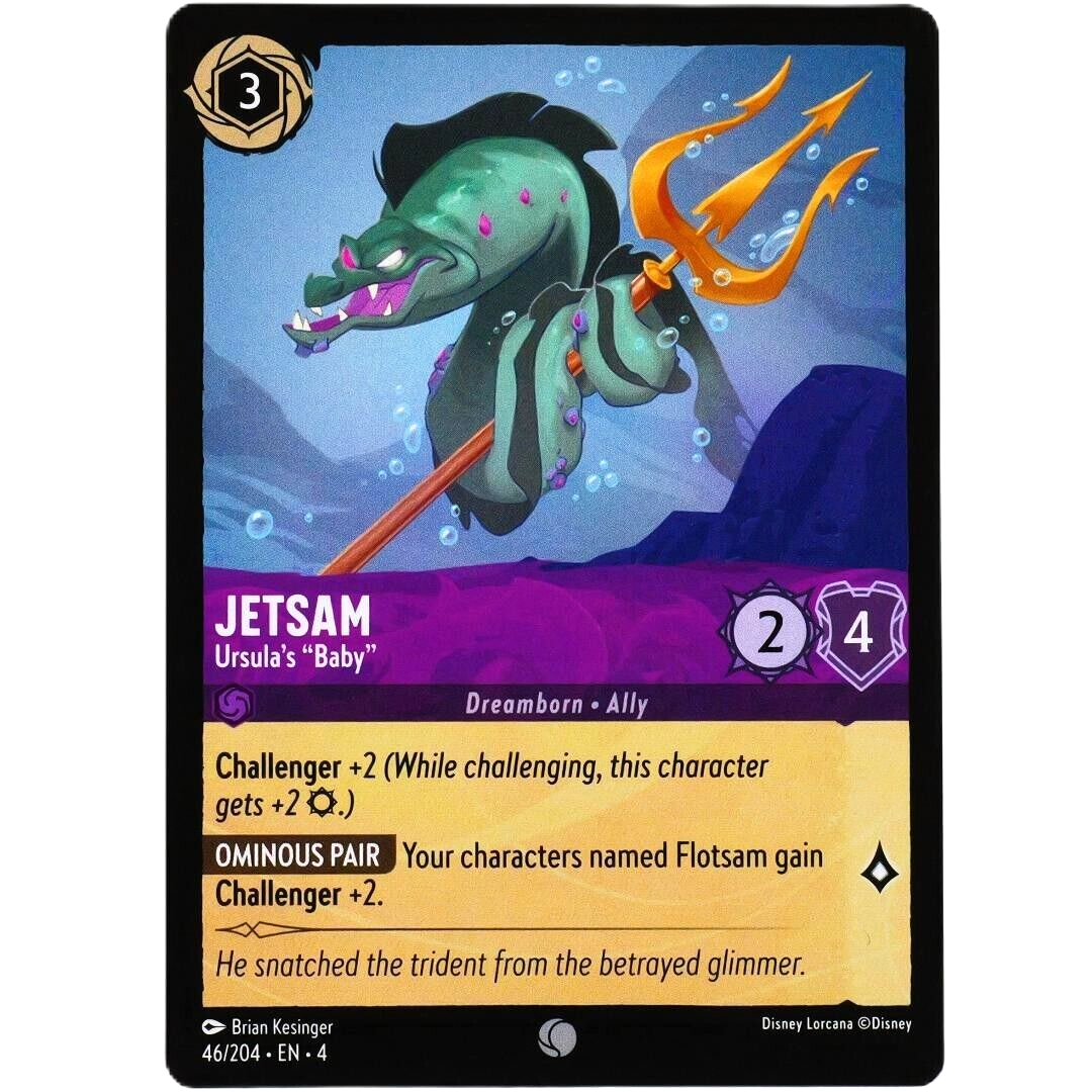 Jetsam Ursula's "Baby" - Common - Disney Lorcana Ursula's Return #46/204