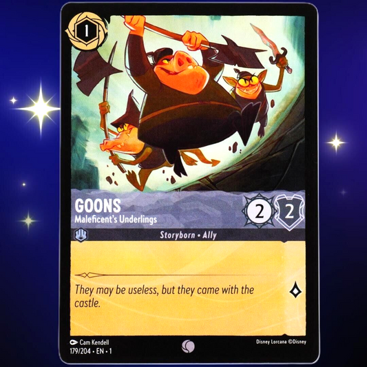 Goons Maleficent's Underlings - Common - Lorcana TCG The First Chapter 179/204