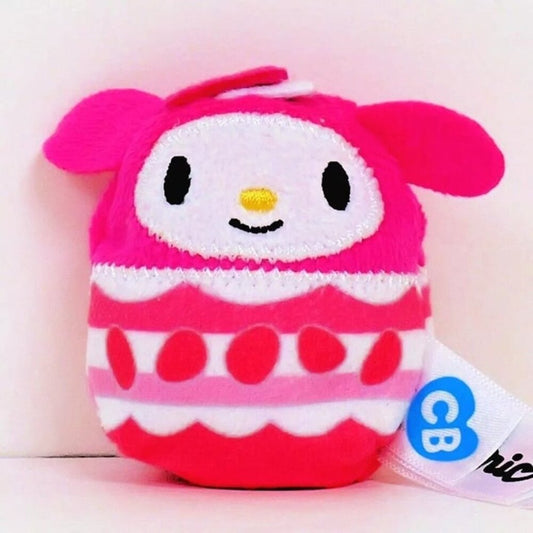 Hello Kitty and Friends Cutie Beans Series 3 - My Melody with Pink Clip Case - Like New