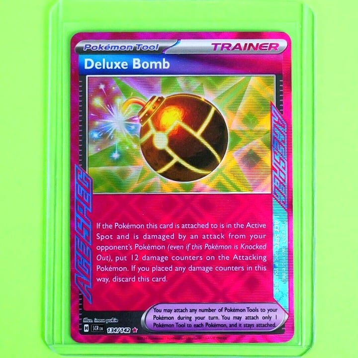 Deluxe Bomb - ACE SPEC Rare Holo - Pokemon TCG Stellar Crown #134/142