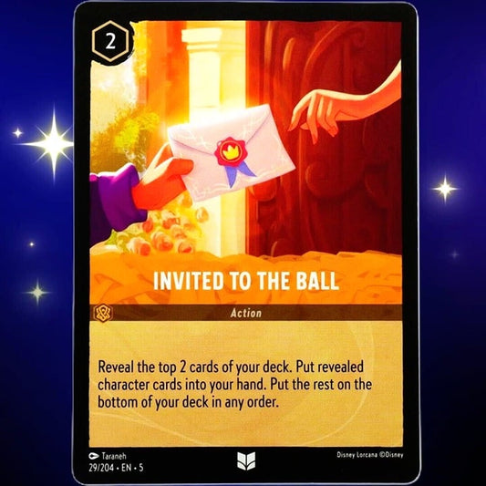 Invited to the Ball - Uncommon - Disney Lorcana TCG Shimmering Skies #29/204