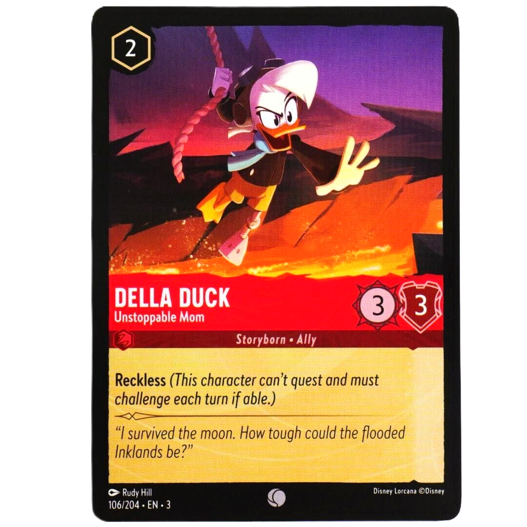 Della Duck Unstoppable Mom - Common - Disney Lorcana Into the Inklands #106/204
