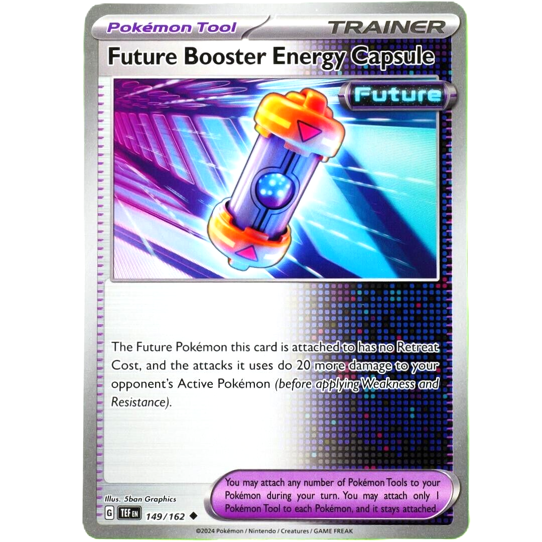 Future Booster Energy Capsule - Uncommon - Pokemon TCG Temporal Forces #149/162